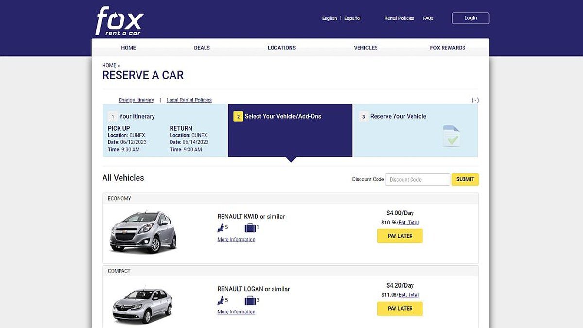 Foxrentacar product image